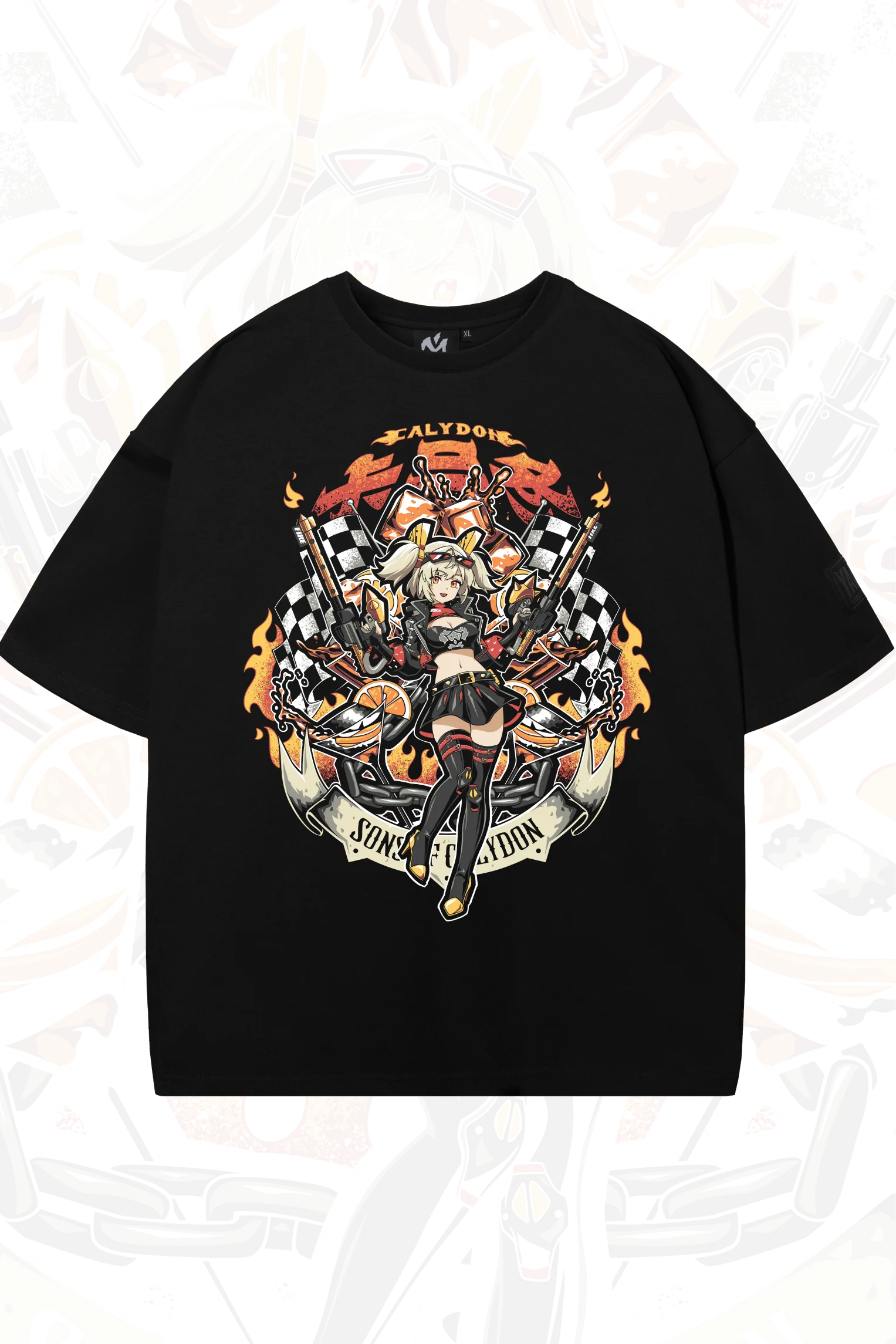 Оверсайз футболка Burnice (Бернис) 1